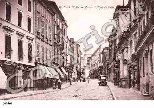 Ville de MONTAUBAN, carte postale ancienne