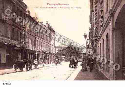 Ville de MONTAUBAN, carte postale ancienne