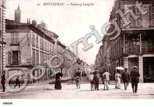 Ville de MONTAUBAN, carte postale ancienne