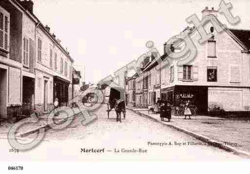 Ville de MORTCERF, carte postale ancienne Ville de MORTCERF, carte postale ancienne