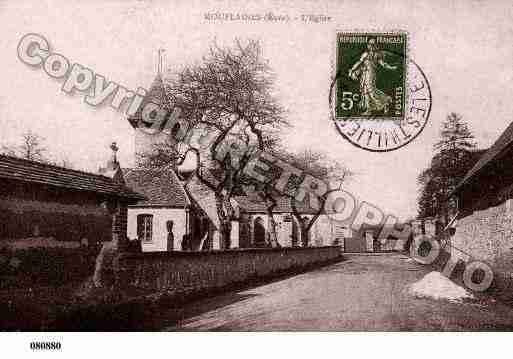 Ville de MOUFLAINES, carte postale ancienne