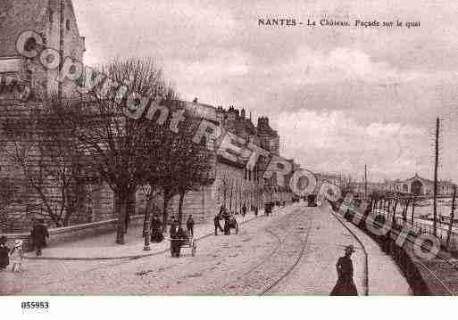 Ville de NANTES, carte postale ancienne