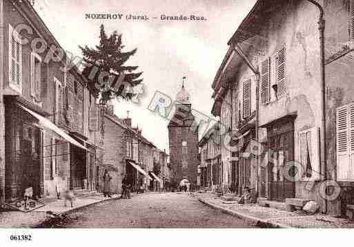 Ville de NOZEROY, carte postale ancienne