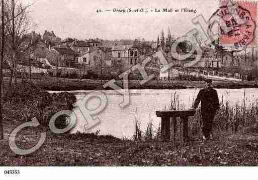 Ville de ORSAY, carte postale ancienne