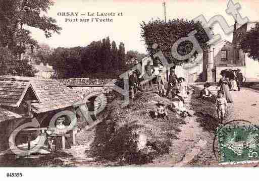 Ville de ORSAY, carte postale ancienne