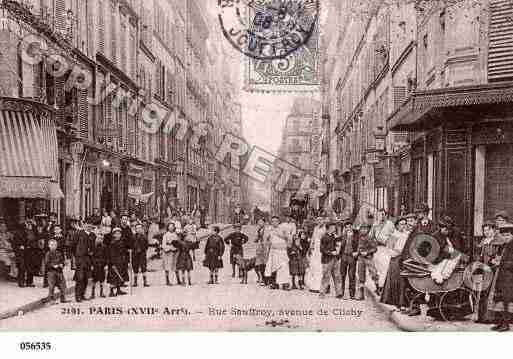 Ville de PARIS17, carte postale ancienne