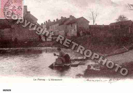 Ville de PERRAYENYVELINES(LE), carte postale ancienne