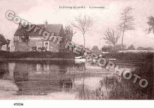 Ville de PERRAYENYVELINES(LE), carte postale ancienne