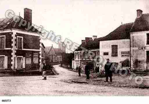 Ville de PIACE, carte postale ancienne