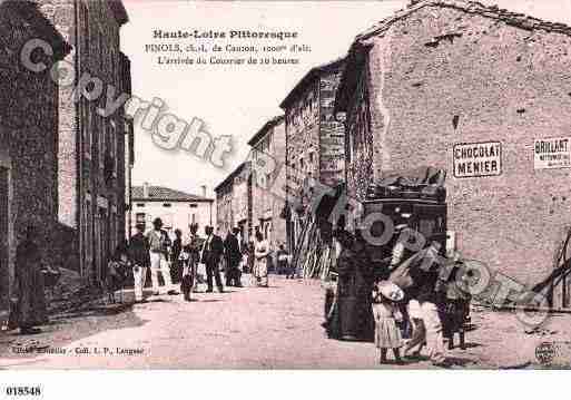 Ville de PINOLS, carte postale ancienne Ville de PINOLS, carte postale ancienne