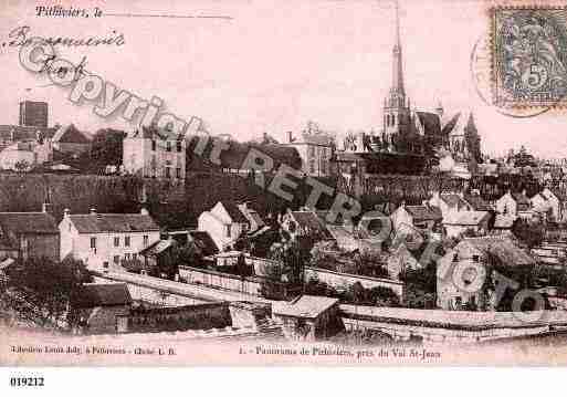 Ville de PITHIVIERS, carte postale ancienne