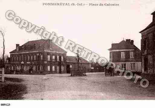 Ville de POMMEREVAL, carte postale ancienne Ville de POMMEREVAL, carte postale ancienne