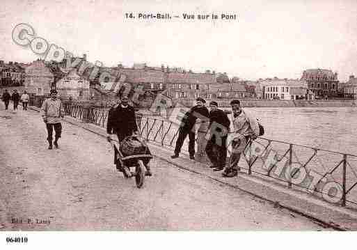 Ville de PORTBAIL, carte postale ancienne