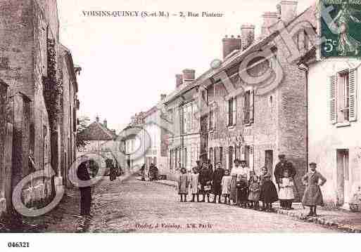 Ville de QUINCYVOISINS, carte postale ancienne