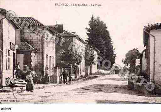 Ville de RACHECOURTSUZEMONT, carte postale ancienne Ville de RACHECOURTSUZEMONT, carte postale ancienne