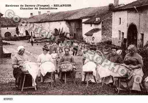 Ville de RELANGES, carte postale ancienne