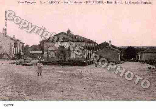 Ville de RELANGES, carte postale ancienne