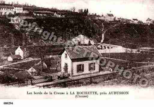 Ville de ROCHETTE(LA), carte postale ancienne