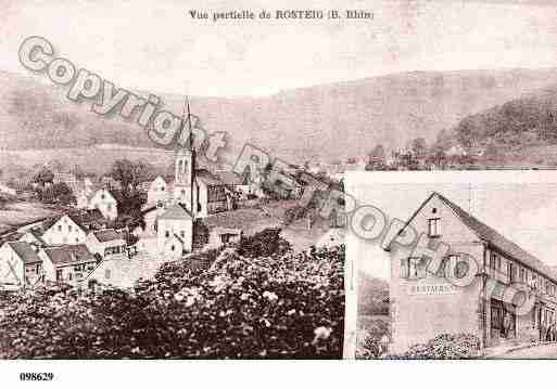 Ville de ROPPENHEIM, carte postale ancienne