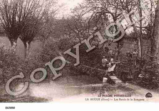 Ville de ROUGE(LA), carte postale ancienne Ville de ROUGE(LA), carte postale ancienne