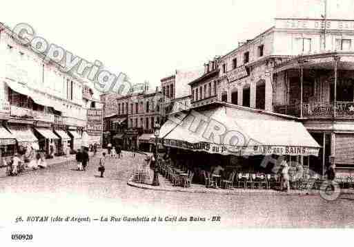 Ville de ROYAN, carte postale ancienne