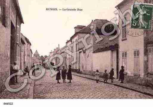 Ville de RUNGIS, carte postale ancienne