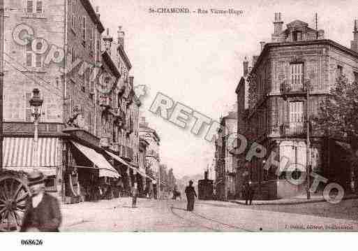 Ville de SAINTCHAMOND, carte postale ancienne