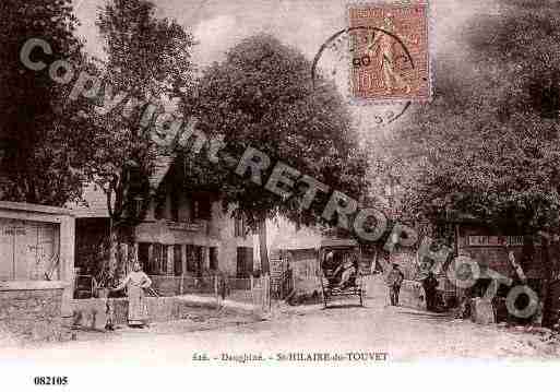 Ville de SAINTHILAIREDUTOUVET, carte postale ancienne