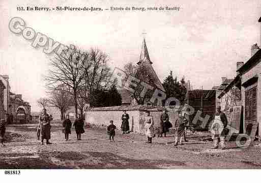 Ville de SAINTPIERREDEJARDS, carte postale ancienne