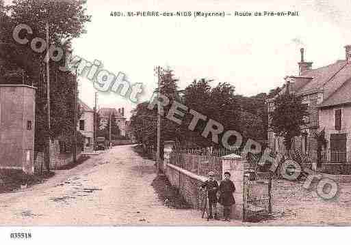 Ville de SAINTPIERREDESNIDS, carte postale ancienne