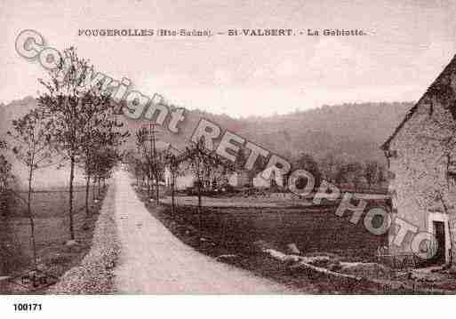 Ville de SAINTVALBERT, carte postale ancienne