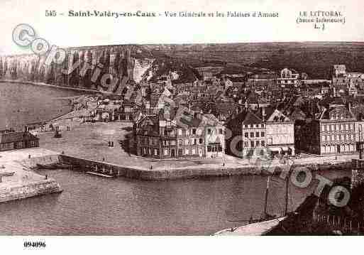 Ville de SAINTVALERYENCAUX, carte postale ancienne