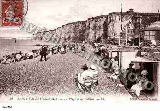 Ville de SAINTVALERYENCAUX, carte postale ancienne Ville de SAINTVALERYENCAUX, carte postale ancienne