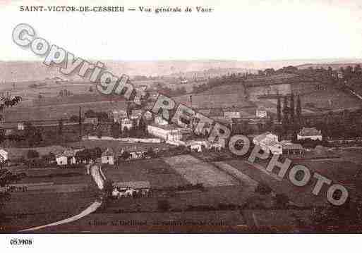 Ville de SAINTVICTORDECESSIEU, carte postale ancienne