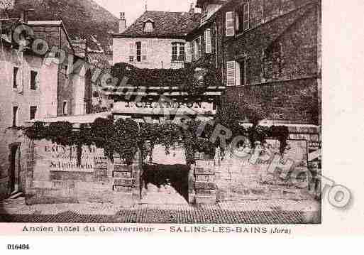 Ville de SALINSLESBAINS, carte postale ancienne