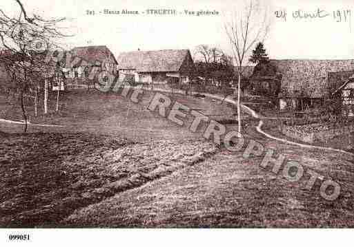 Ville de STRUETH, carte postale ancienne