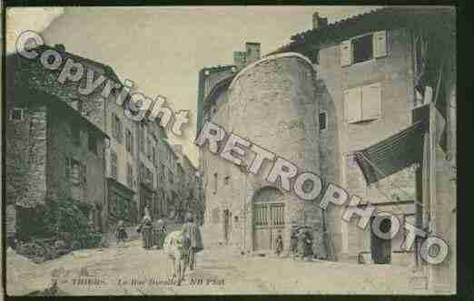 Ville de THIERS, carte postale ancienne