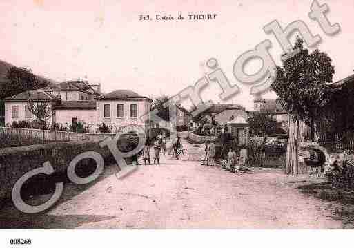Ville de THOIRY, carte postale ancienne