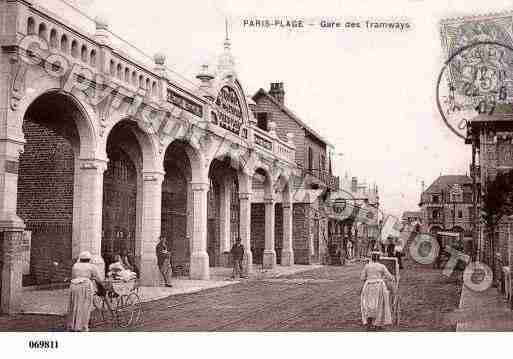 Ville de TOUQUETPARISPLAGE(LE), carte postale ancienne