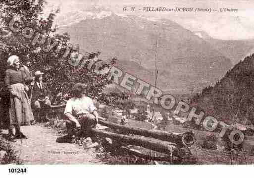 Ville de VILLARDSURDORON, carte postale ancienne