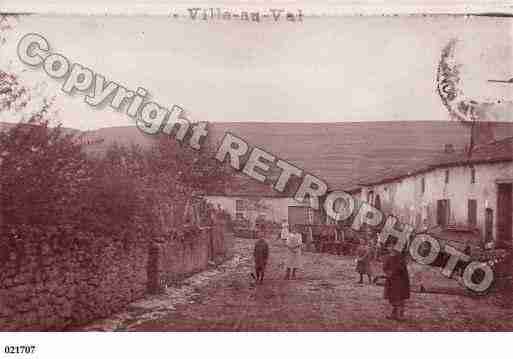 Ville de VILLEAUVAL, carte postale ancienne