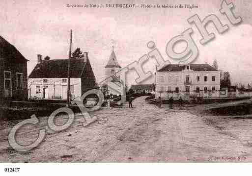 Ville de VILLEBICHOT, carte postale ancienne