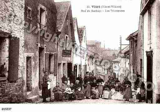 Ville de VITRE, carte postale ancienne