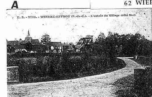 Ville de WIERREAUBOIS, carte postale ancienne