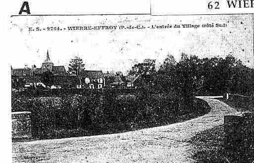 Ville de WIERREAUBOIS, carte postale ancienne