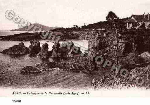 Ville de AGAY, carte postale ancienne Ville de AGAY, carte postale ancienne