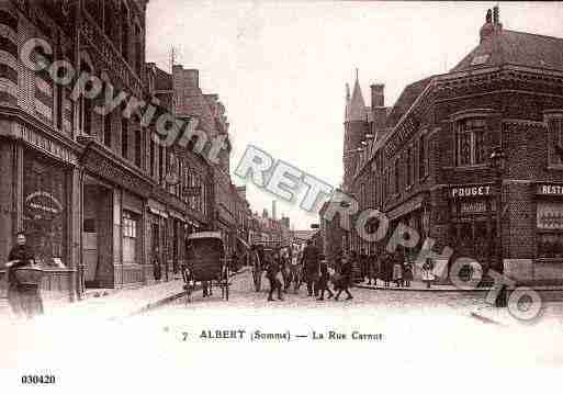 Ville de ALBERT, carte postale ancienne