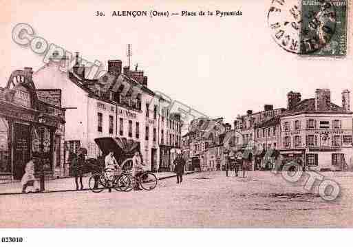 Ville de ALENCON, carte postale ancienne