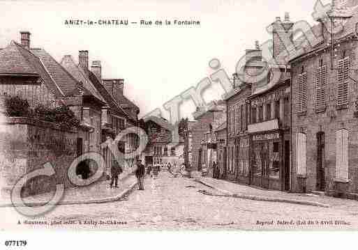 Ville de ANIZYLECHATEAU, carte postale ancienne