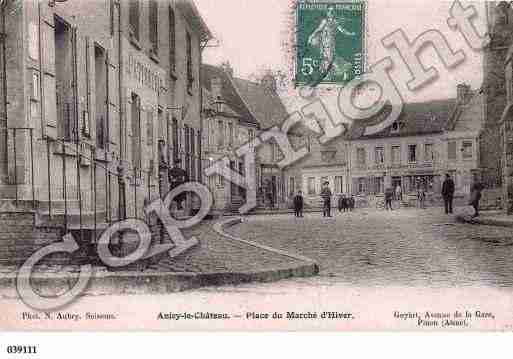 Ville de ANIZYLECHATEAU, carte postale ancienne